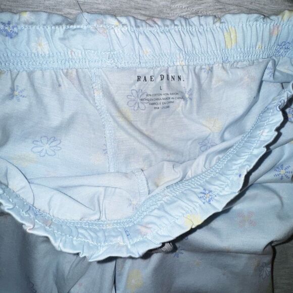 Rae Dunn sleep set “NEED SLEEP” written on pocket 
Drawstring pants nwt sz L - Picture 3 of 3